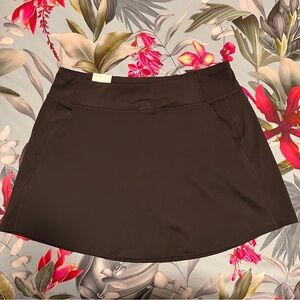 Black skort, Large, NWT